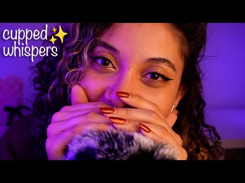 *CLOSE INTENSE WHISPER* Cupped Whispers (sensitive) ASMR #sleepaid