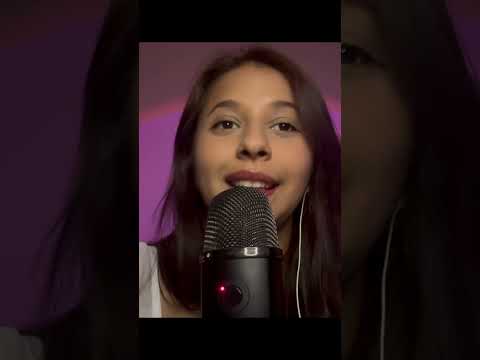 Inaudível bem pertinho dos seus ouvidos #asmr  #viral
