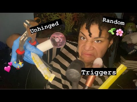 ASMR - Quick and Aggressive Unpredictable ASMR