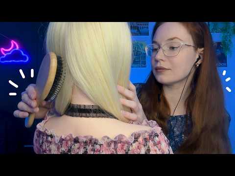 Tingliest ASMR Hair Brushing out here (NO TALKING)