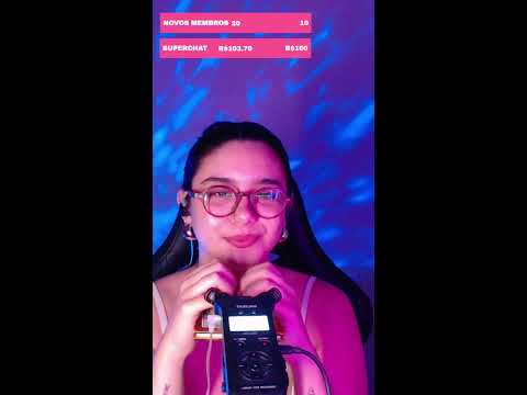 ASMR: sussurros no seu ouvido até você dormir 😴 (ao vivo)