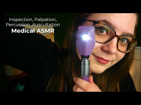 Extra Over-Explained Medical Examination (Narrating Actions, Palpation, Stethoscope) 🩺 ASMR Roleplay