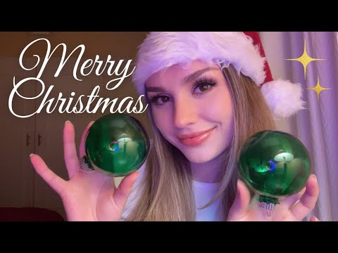 ASMR | Christmas Special 🎄 (Trigger Words, Soft Whispers, Tapping, Mouth Sounds)