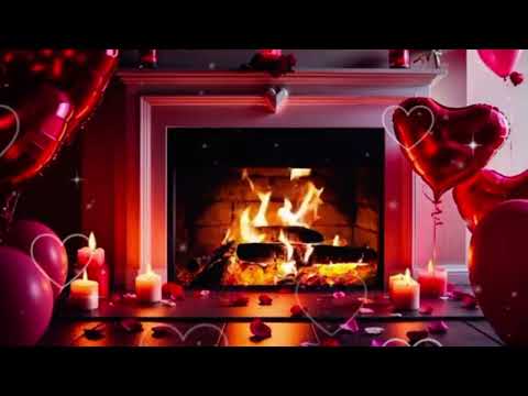 Cozy Relaxing Sounds of Valentines Day Ambiance 💕 Playing Soothing Music