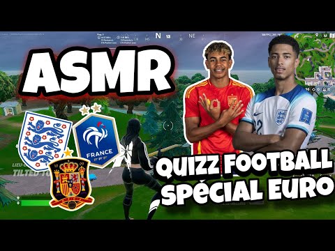 ASMR Français • QUIZZ FOOTBALL SPECIAL EURO⚽😴 (Chuchotements très puissants et triggers 💫)