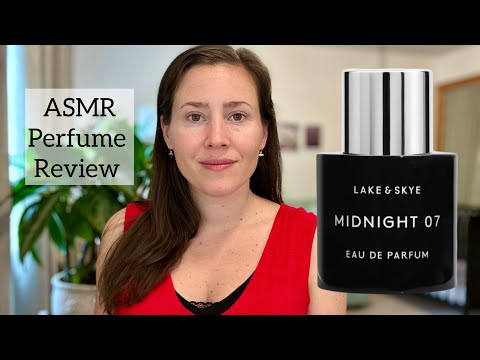 ASMR Perfume Review - Lake & Skye Midnight 07 - Glass Tapping & Whispering