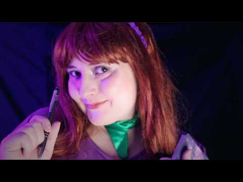 💜Daphne Asks You Personal Questions 📖🖊️[ASMR] Role Play Month