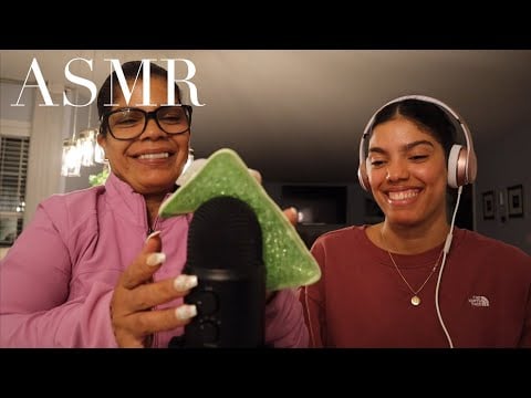 Mom tries ASMR again!!