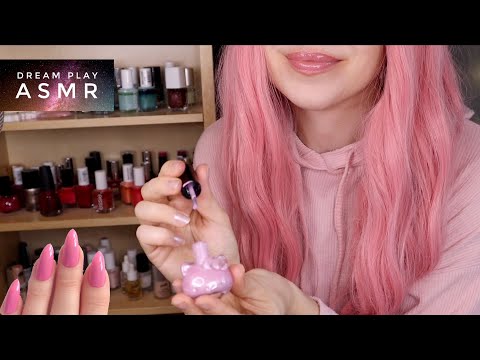 ★ASMR★ Beste Freundin macht Dir die Nägel + meine Nagellack Kollektion | Dream Play ASMR