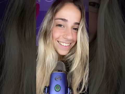 ASMR TOCO TU CARITA 😊 #asmr #relax #visualtingle #asmr_tingles #triggersforsleep #dormir