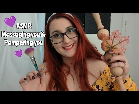 ASMR Head and Arm Massage ~ Extra tingles (ASMR MASSAGE PERSONAL ATTENTION)