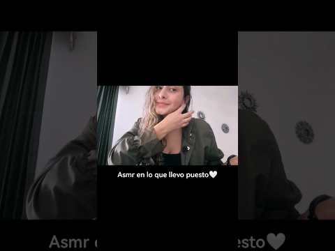 Asmr con mi ropa 🤍 #asmr #asmrsounds #asmrcommunity #scratching #trending