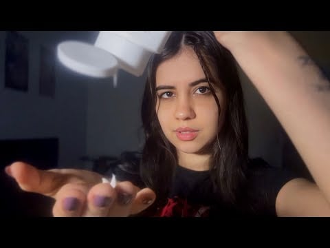 ASMR TE FAZENDO MASSAGEM ENQUANTO CONVERSO COM VOCÊ 