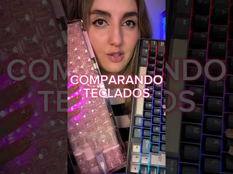 CUÁL ES MEJOR? ⌨️ #asmr #asmrvideo #keyboard #asmrcommunity