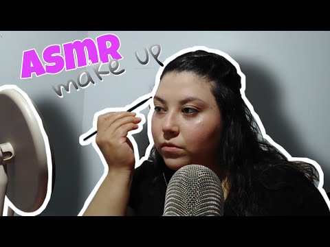 MAQUILLAJE BÁSICO QUE TE ENCANTARA / ASMR EN ESPAÑOL / SONIDOS RELAJANTES