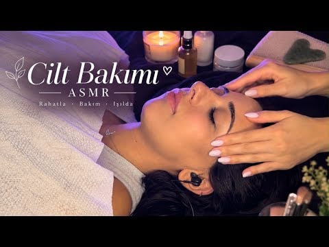 Kardeşim İlk Kez Bana Cilt Bakımı Yapıyor! 🧴💜| TÜRKÇE ASMR