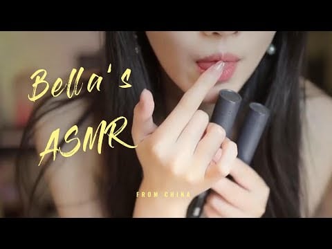 【贝拉小姐姐 ASMR】口水画，洗头！