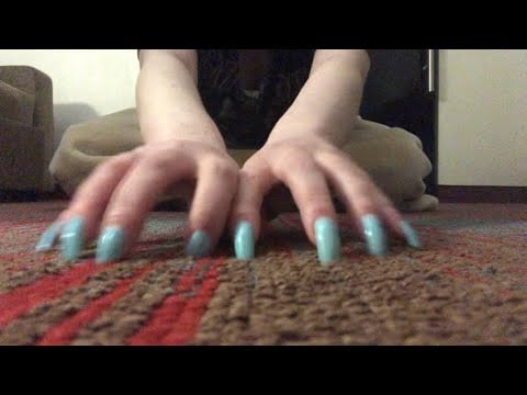 ASMR- Fast and Aggressive Carpet Scratching. No Talking - [Part 1]