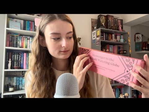 ASMR July Illumicrate Unboxing (trigger assortment and book triggers. Close whispers)