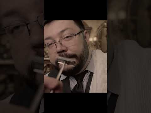 ASMR BARBER Classic SHAVING - RETRO BARBER - Tingles Maker