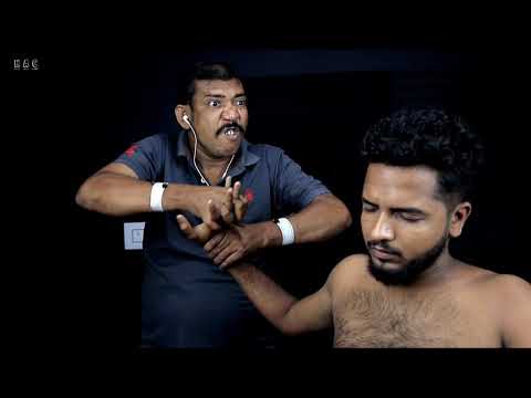 Asim Barber Neck Cracking massage | ASMR Head and Neck with Ear Massage