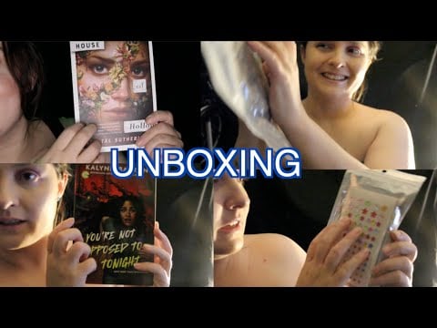 Unboxing ASMR 🎁 Books, Coffee And Cosplay [Soft Spoken]