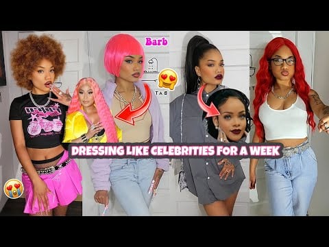 Turning Myself Into Famous Celebrities on a Shein budget