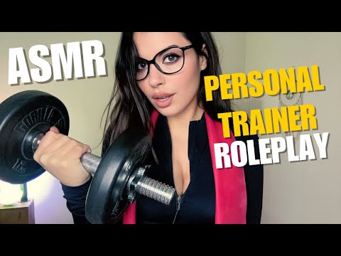 GET FIT WITH INTENSE ASMR PERSONAL TRAINING ROLEPLAY!