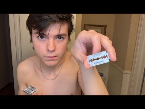 ASMR - Shaving My Face