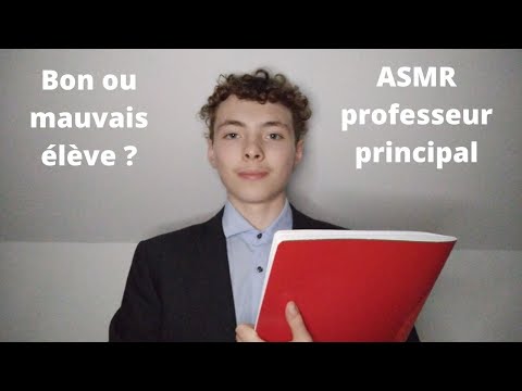 ASMR FR : Roleplay👨‍🏫prof principal👨‍🏫