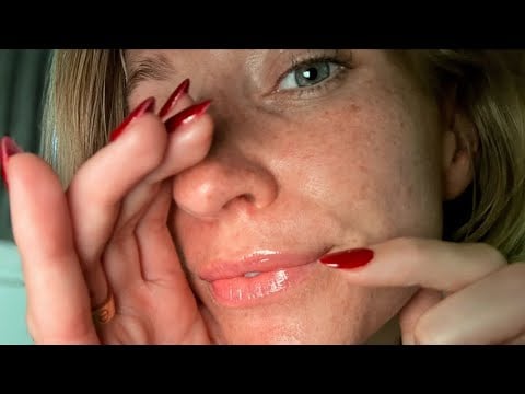 ASMR Sticky Lips Whisper Ramble 👄 EVERY Word Is a Mouth Sound!