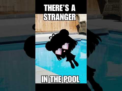 there's a Stranger... 🖤? #vtuber #shorts #vtubershorts