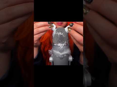 ASMR Glue Sticks on the Mic #asmr #tingles #shorts