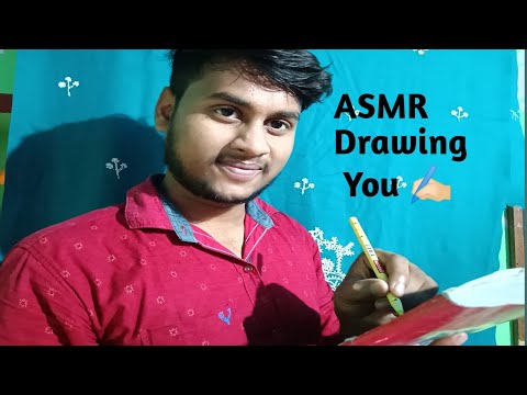 ASMR Drawing You  🎨 ✍🏻