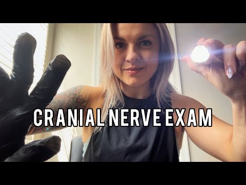 ASMR 5 MIN CRANIAL NERVE EXAM (FAST & AGGRESSIVE)