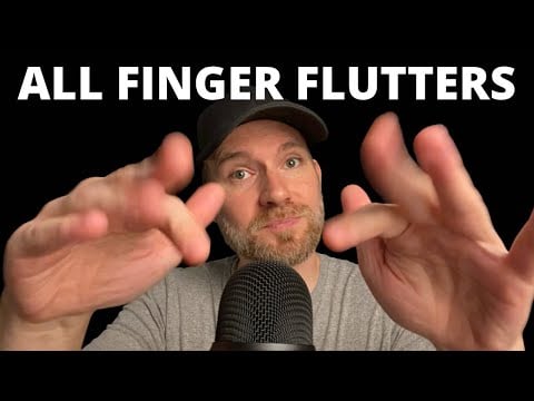 ASMR Hand Sounds - Gentle Finger Flutters for Sleep