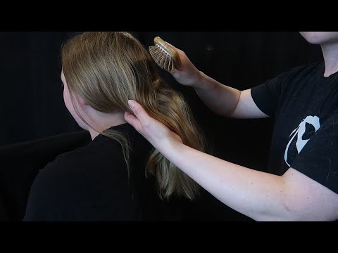 ASMR Real Person Hair play & Shoulder Massage ⭐