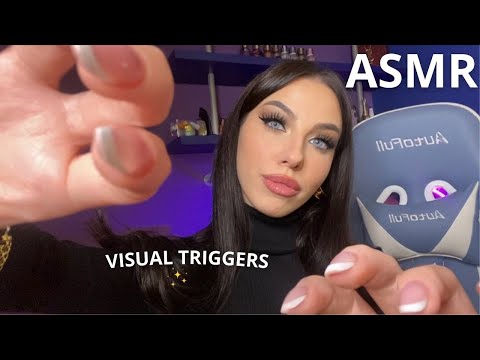 ASMR - CAMERA TAPPING & VISUAL TRIGGERS