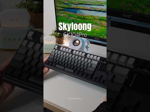 Skyloong GK104Pro #keyboard #mechanicalkeyboard #gifted #tech #setup