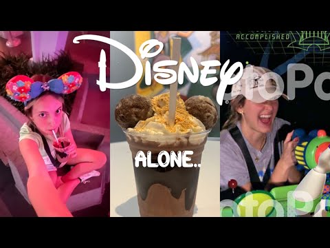 POV at Disney World by myself… (vlog?)