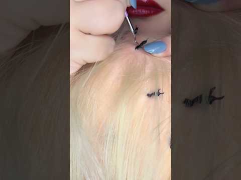 Pluck The Bugs 🐛  #asmr #relax #visualtingle #satisfying #relaxing #tingles #asmrscratching