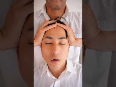Head massage to promote blood circulation in the scalp #asmr #massage #sleep #relax