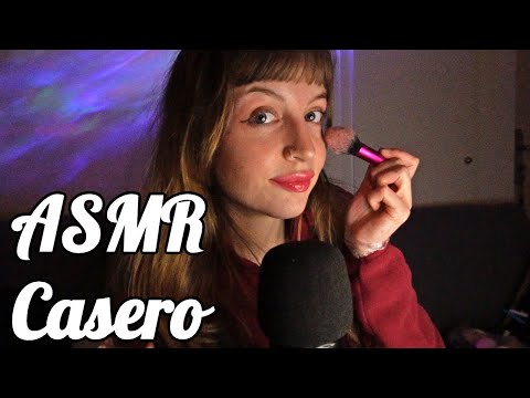 ASMR Casero Me maquillo con productos nuevos calendario adviento