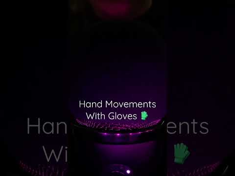 ASMR - Hand Movements 👋 (Glove Sounds, Visual Triggers) #asmr #stressrelief #shortsasmr #shorts