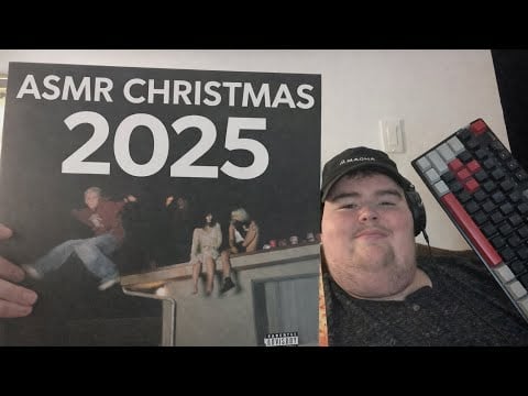ASMR everything I got for Christmas 2025 ￼