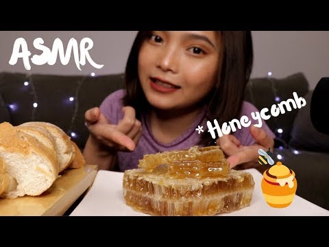 ASMR HONEYCOMB (EXTREME STICKY EATING SOUNDS)🍯| Hanna ASMR