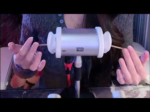 Deep Ear Cleaning & Head Massage ASMR: Feather Strokes, Sand Timer & Soothing Sounds (No Talking)