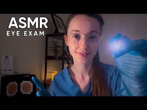 ASMR Eye Test & Examination 👁️ Relaxation & DEEP Sleep 💤
