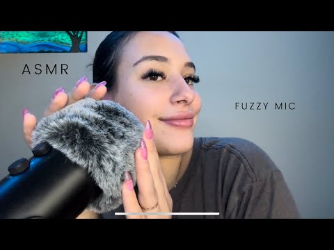 12 DAYS OF ASMR🎄( DAY 9) Mic Fluffing with Soft Whispers🎀(FUZZY MIC!)