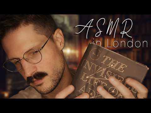 ASMR Cozy London Bookshop on a Rainy Morning 🌧️📚 (Whispered Recommendations & Tapping)